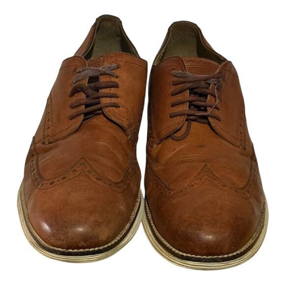Cole Haan Grand Crosscourt II Brown Leather Sneakers Men’s Size 12M Grand.OS - Picture 3 of 8